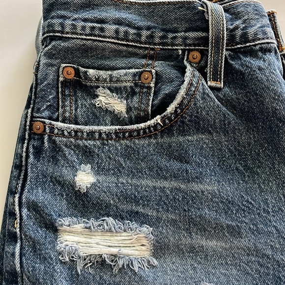 Levi’s 501 Cut Off Shorts High Rise Size 29 - Picture 14 of 16